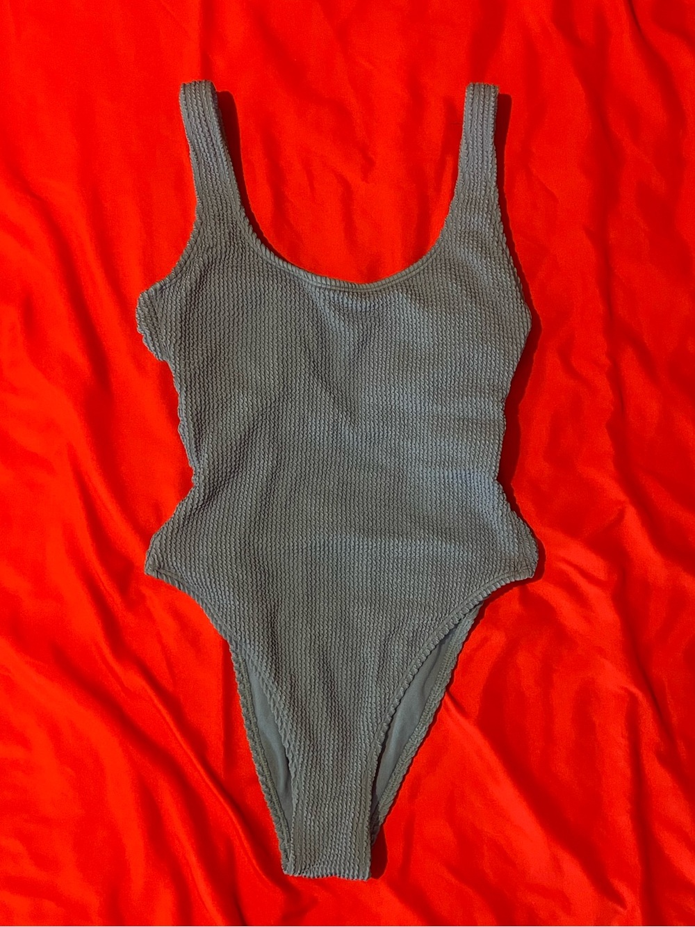 Blue One Piece Swimsuit